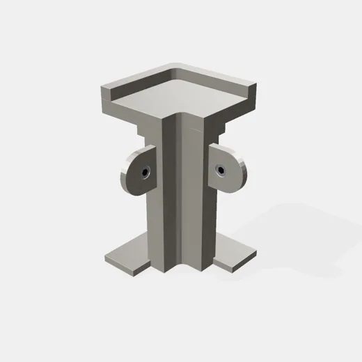 Conector Interno Para "J" Superior - Material: Zamak