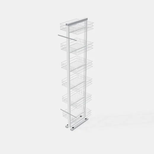 Ancho 450mm 6 Bandejas Al x An x Pr(mm): 1850-2000x380x510