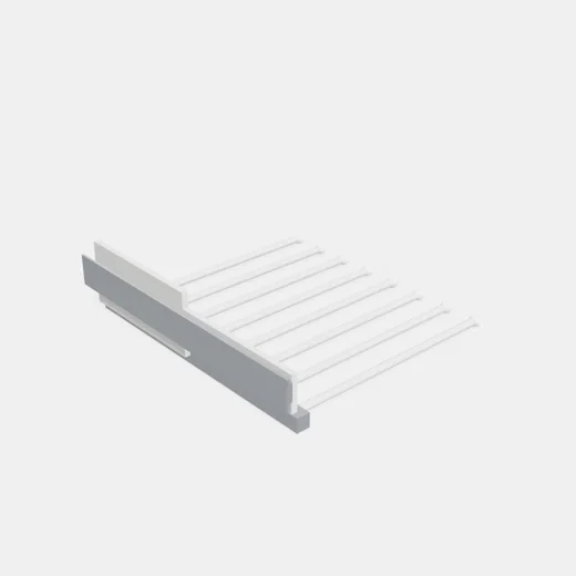 Pantal. Lat Extr 8 Prendas Crom Blanco 400x460x120mm Der