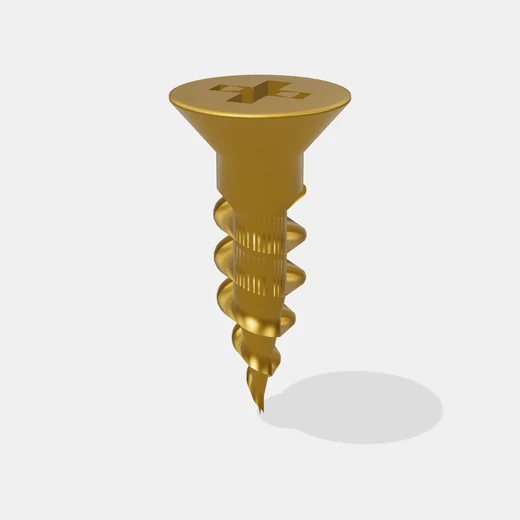 Tornillo Fix 3.5x13mm Phillips Amarillo